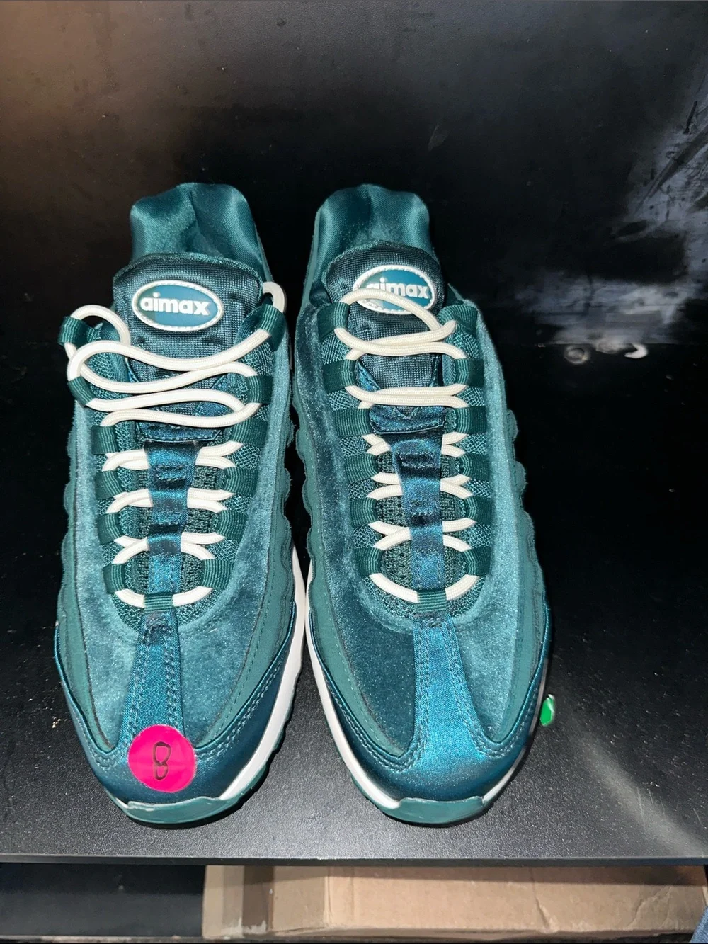Nike Air Max Women's Teal Velvet Trainers